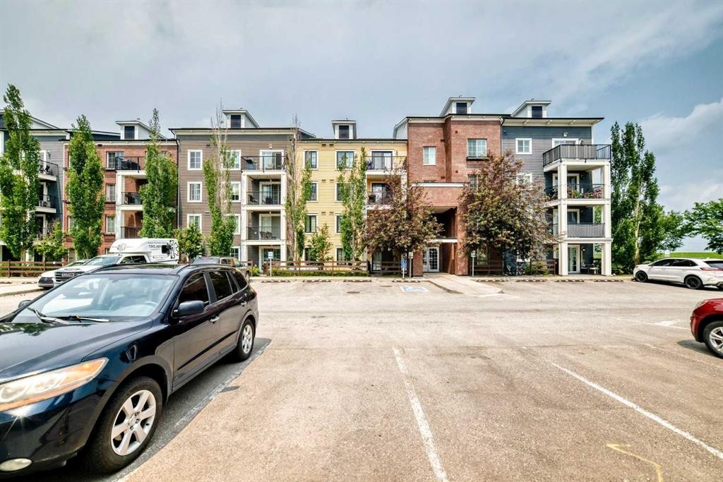 4302-755 Copperpond Boulevard Se, Calgary, AB - Outdoor With Facade