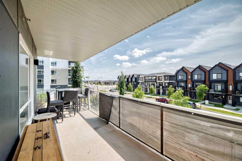 3208-220 Seton Grove Se, Calgary, AB - Outdoor With Balcony With Exterior