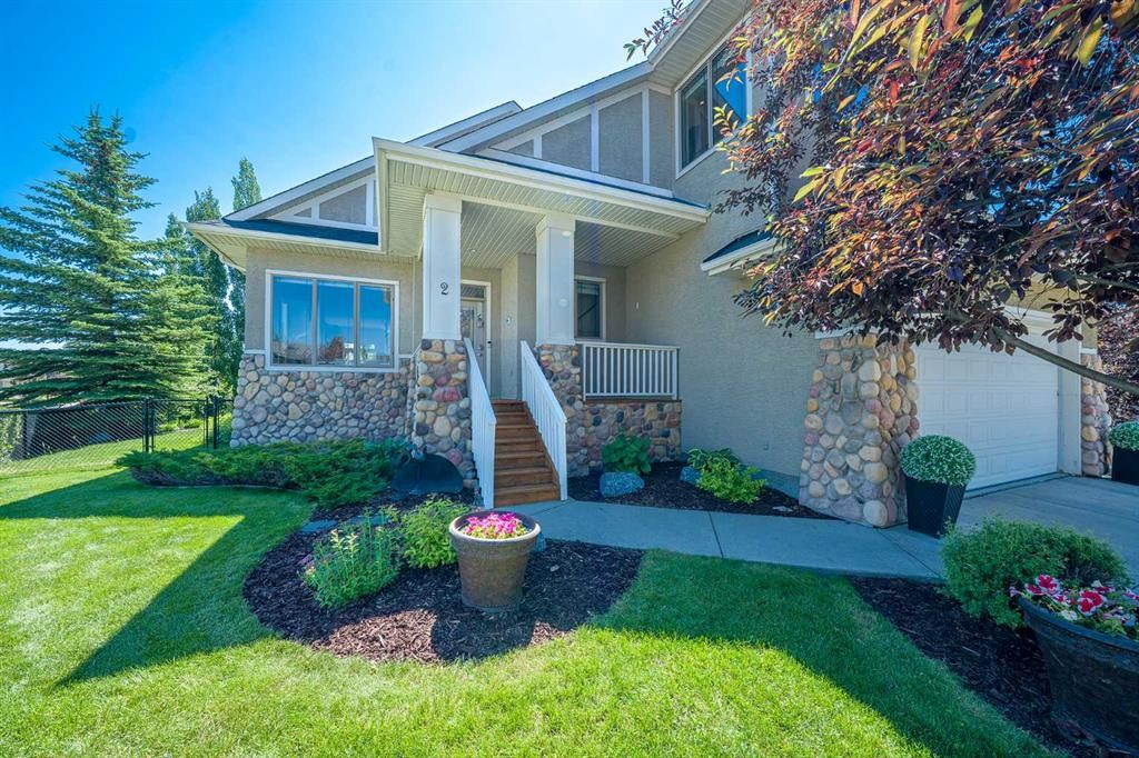 2 Discovery Ridge Heights Sw, Calgary, AB - Outdoor With Deck Patio Veranda