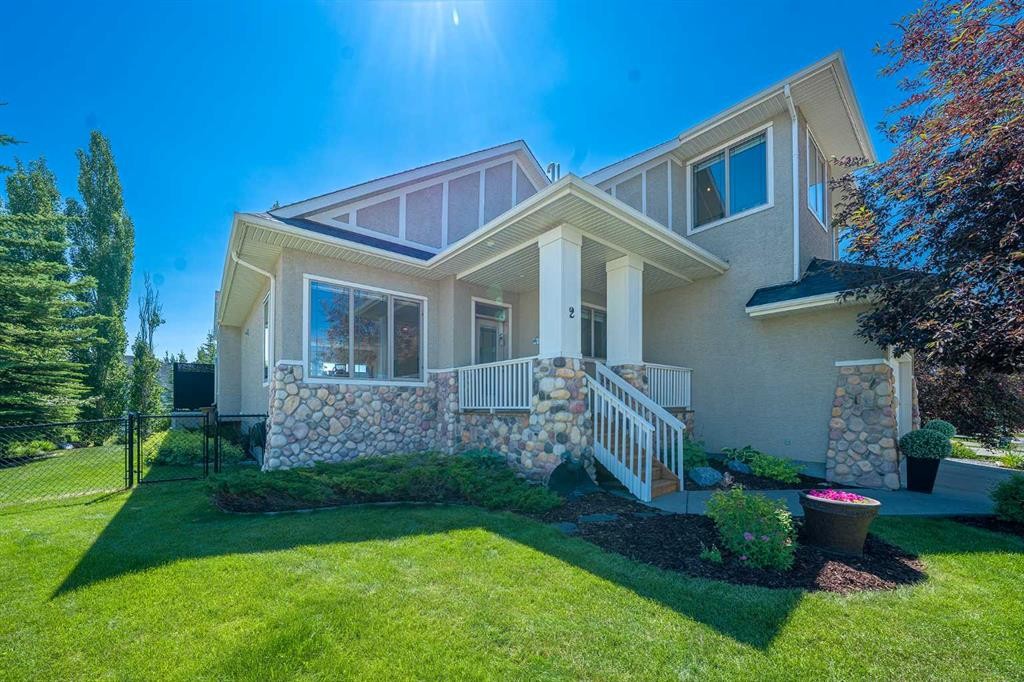 2 Discovery Ridge Heights Sw, Calgary, AB - Outdoor With Deck Patio Veranda
