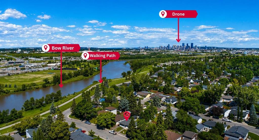 1816 Lynnover Road Se, Calgary, AB - Outdoor With Body Of Water With View