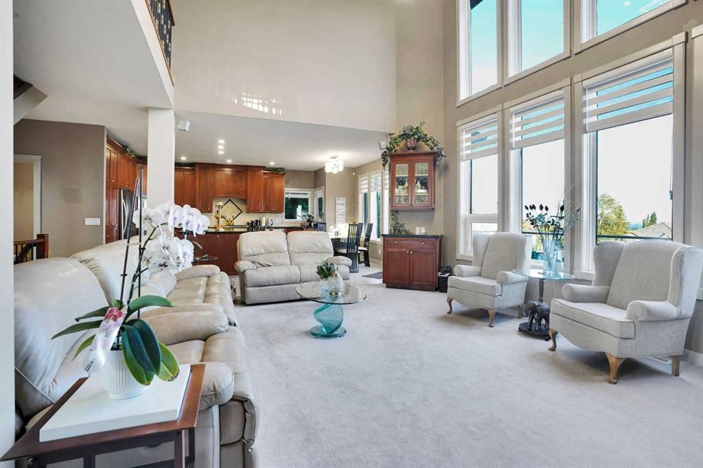 99 Arbour Vista Road Nw, Calgary, AB - Indoor Photo Showing Living Room