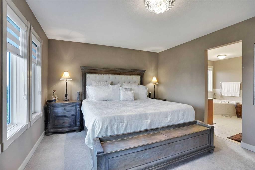 99 Arbour Vista Road Nw, Calgary, AB - Indoor Photo Showing Bedroom