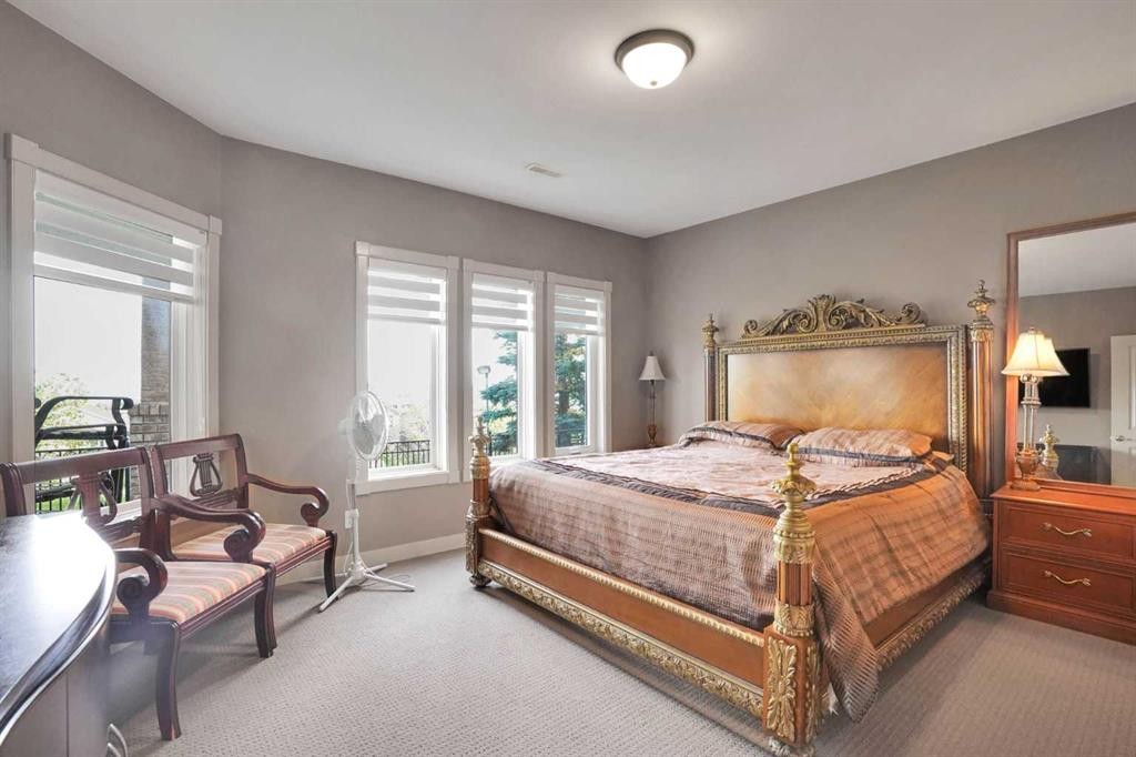 99 Arbour Vista Road Nw, Calgary, AB - Indoor Photo Showing Bedroom