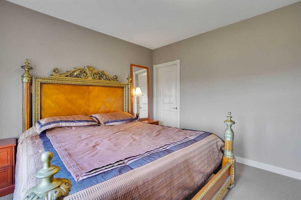 99 Arbour Vista Road Nw, Calgary, AB - Indoor Photo Showing Bedroom