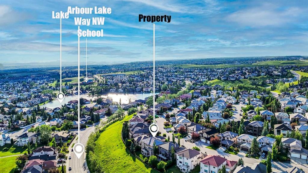99 Arbour Vista Road Nw, Calgary, AB - Outdoor With View