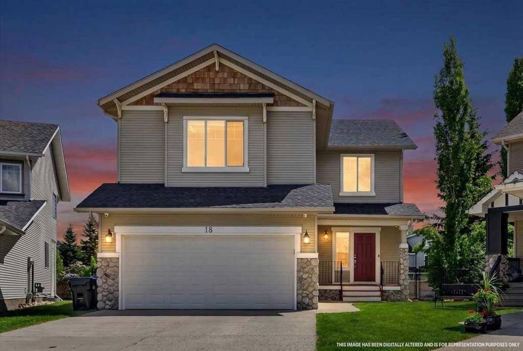 18 Cougarstone Bay Sw, Calgary, AB - Outdoor With Facade
