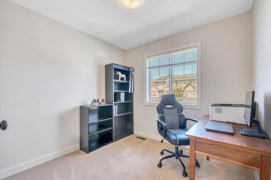 2520 Eversyde Avenue Sw, Calgary, AB - Indoor Photo Showing Office