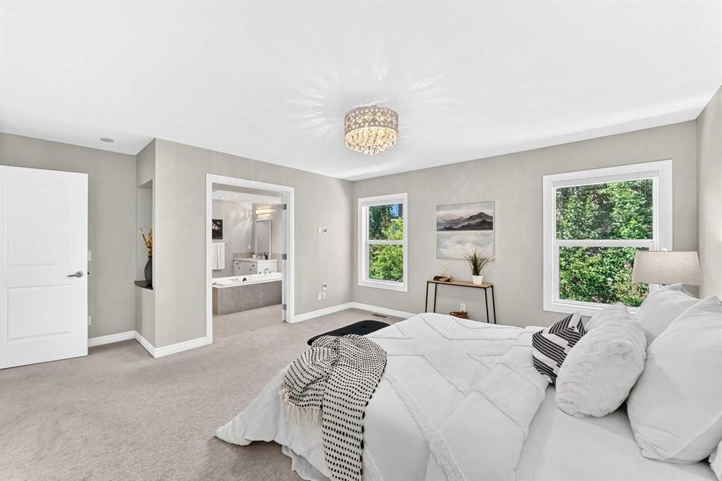 173 Aspenshire Drive Sw, Calgary, AB - Indoor Photo Showing Bedroom
