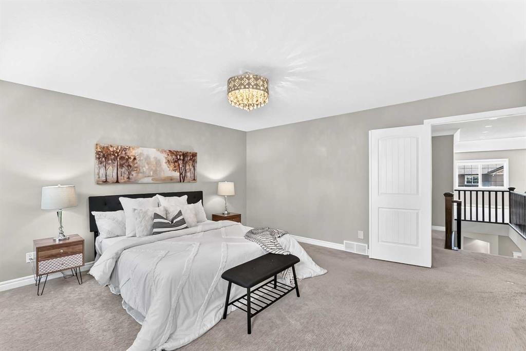 173 Aspenshire Drive Sw, Calgary, AB - Indoor Photo Showing Bedroom