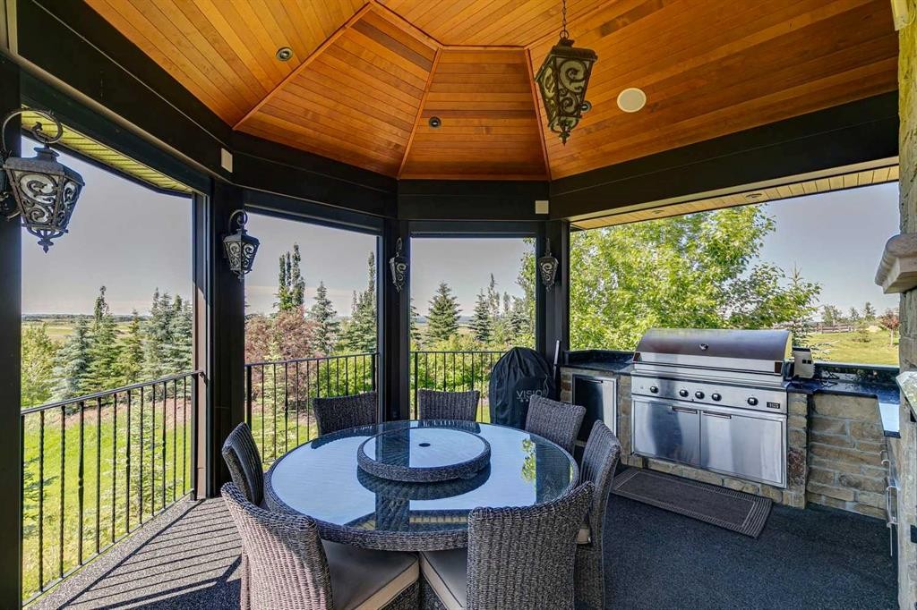 39 Red Willow Crescent West, Rural Foothills County, AB - Outdoor With Deck Patio Veranda With Exterior