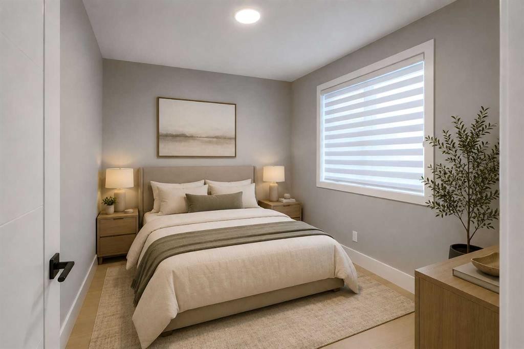 269 Aspen Summit Heights Sw, Calgary, AB - Indoor Photo Showing Bedroom