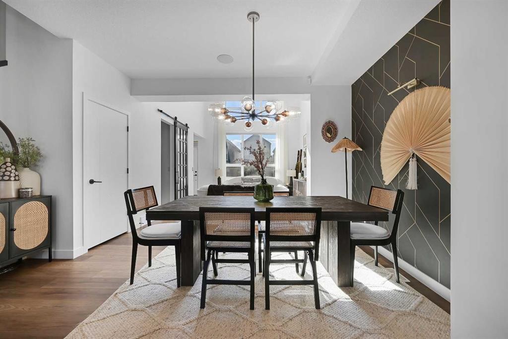 50 Lavender Road Se, Calgary, AB - Indoor Photo Showing Dining Room