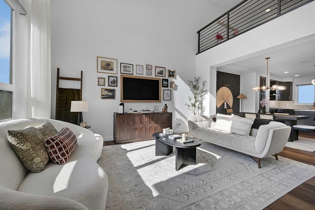50 Lavender Road Se, Calgary, AB - Indoor Photo Showing Living Room