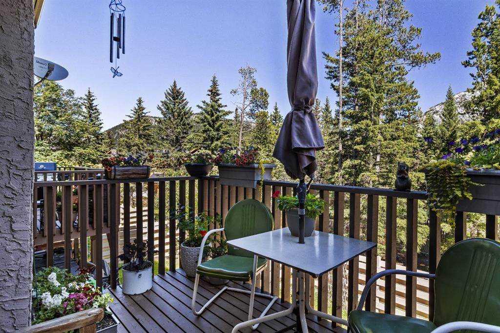 246 Kluane Drive, Banff, AB - Outdoor With Deck Patio Veranda
