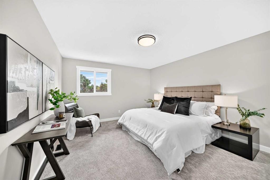 3824 Brooklyn Crescent Nw, Calgary, AB - Indoor Photo Showing Bedroom