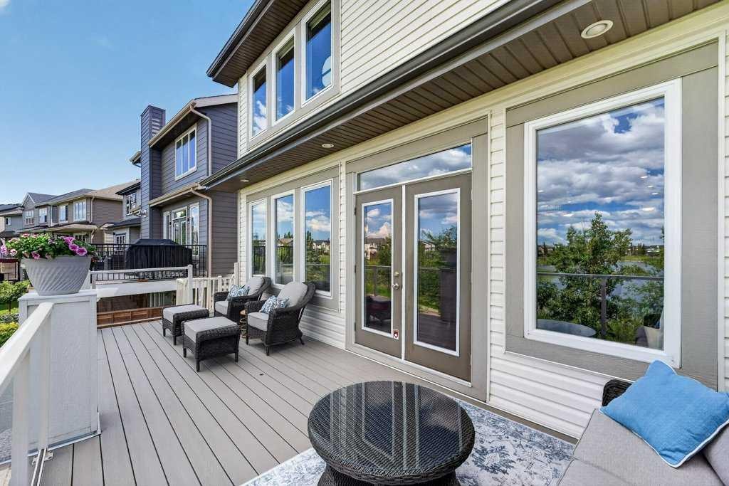 232 Copperpond Circle Se, Calgary, AB - Outdoor With Deck Patio Veranda With Exterior