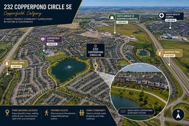 232 Copperpond Circle Se, Calgary, AB -