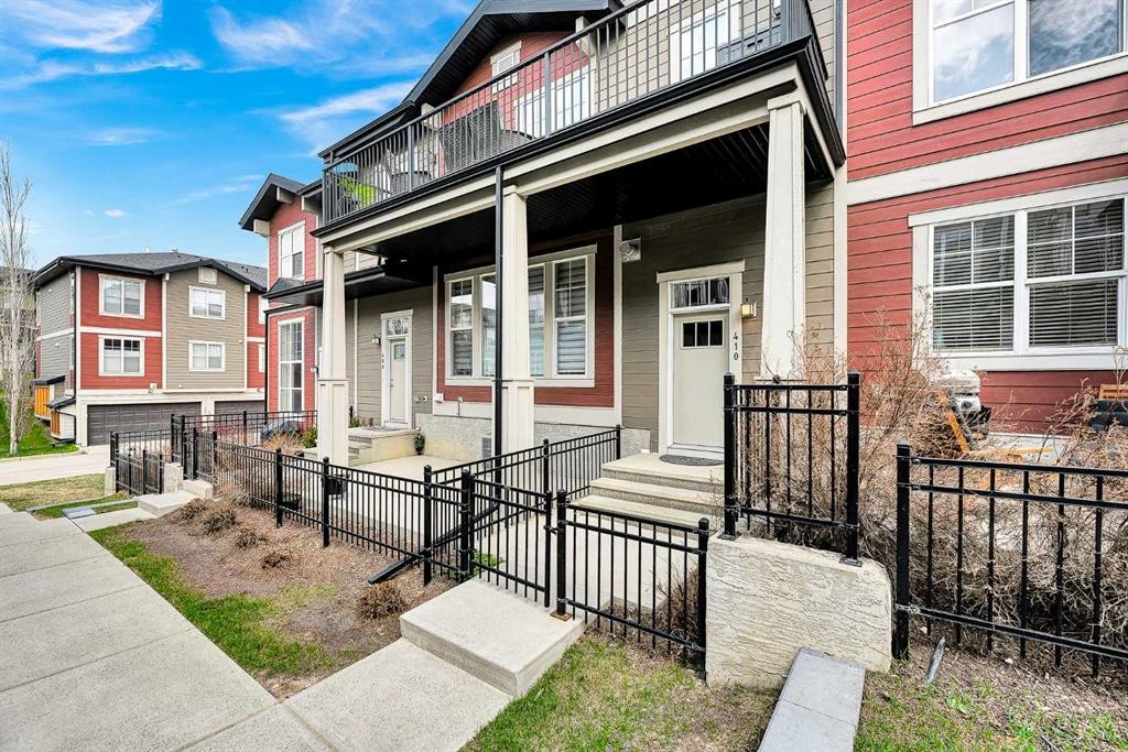 410 Cranford Walk Se, Calgary, AB - Outdoor With Deck Patio Veranda
