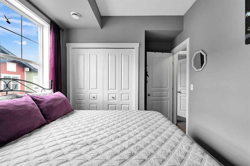 410 Cranford Walk Se, Calgary, AB - Indoor Photo Showing Bedroom