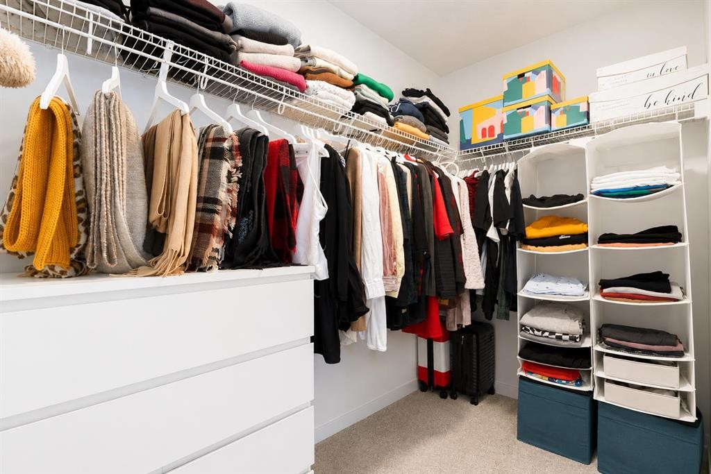 229 Masters Row Se, Calgary, AB - Indoor With Storage