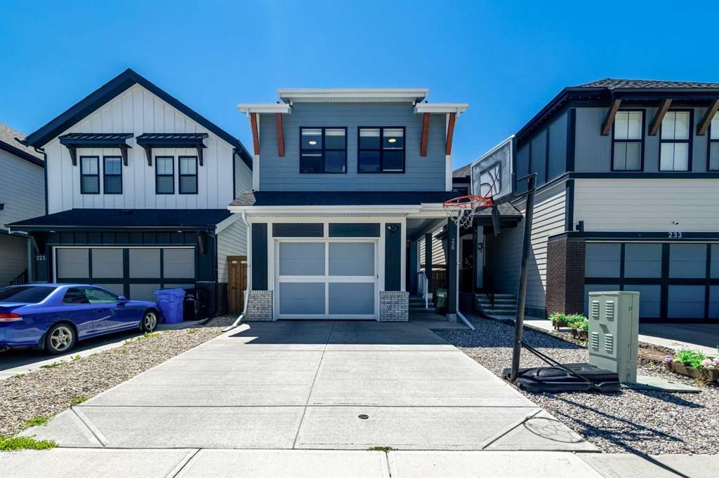 229 Masters Row Se, Calgary, AB - Outdoor With Facade