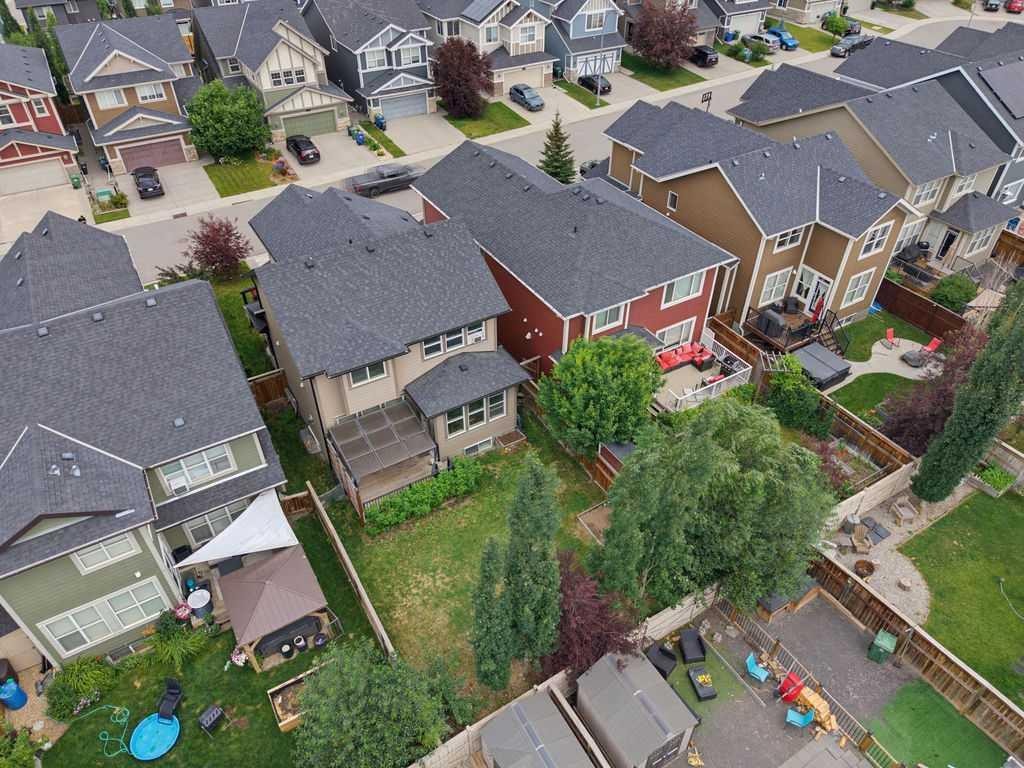145 Sunset Manor, Cochrane, AB - Outdoor With Deck Patio Veranda With View