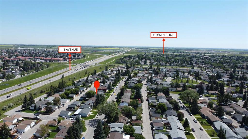 136 Maitland Drive Ne, Calgary, AB - Outdoor With View