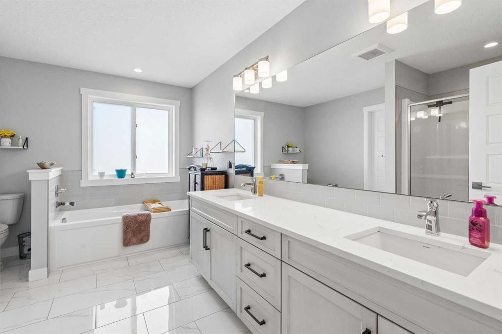 7 Bishop Circle, Carstairs, AB - Indoor Photo Showing Bathroom