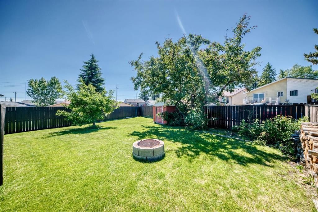 108 Falconridge Close Ne, Calgary, AB - Outdoor With Backyard