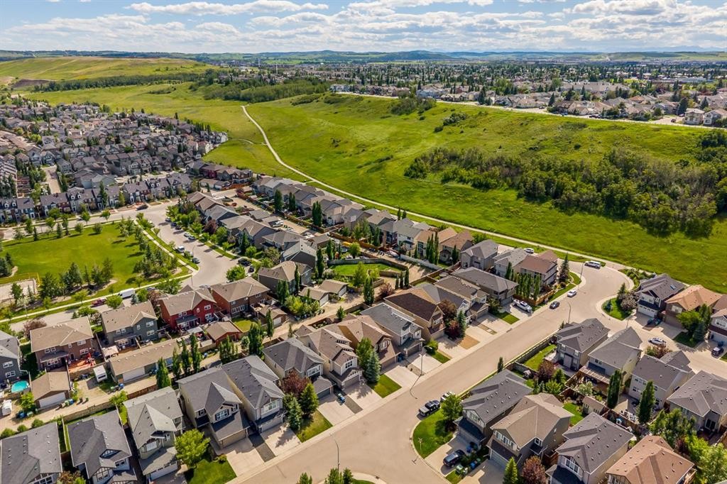 31 Chaparral Valley Way Se, Calgary, AB - Outdoor With View