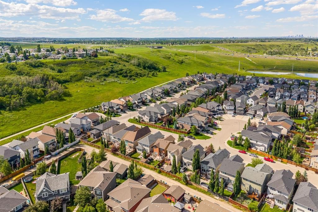 31 Chaparral Valley Way Se, Calgary, AB - Outdoor With View