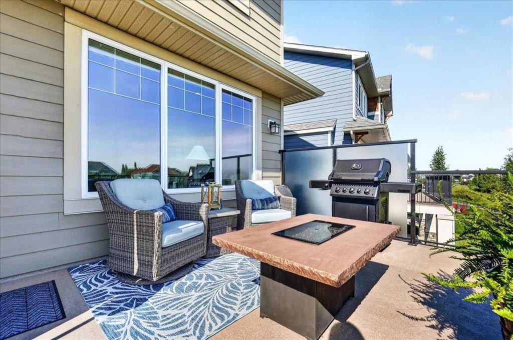 69 Cimarron Springs Circle, Okotoks, AB - Outdoor With Deck Patio Veranda With Exterior