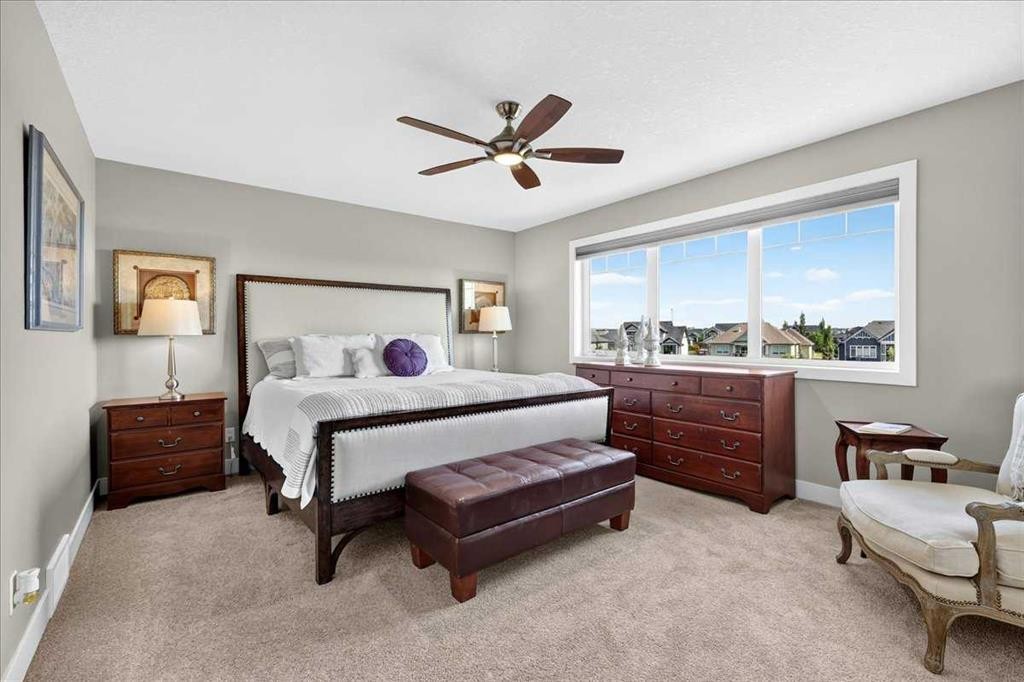 69 Cimarron Springs Circle, Okotoks, AB - Indoor Photo Showing Bedroom