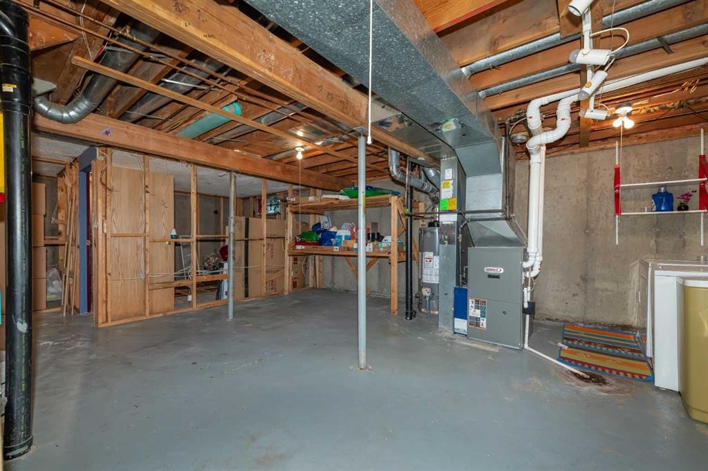 78 Queen Anne Close Se, Calgary, AB - Indoor Photo Showing Basement