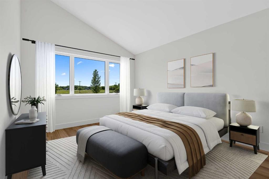 8 Diamond Valley Close, Carbon, AB - Indoor Photo Showing Bedroom