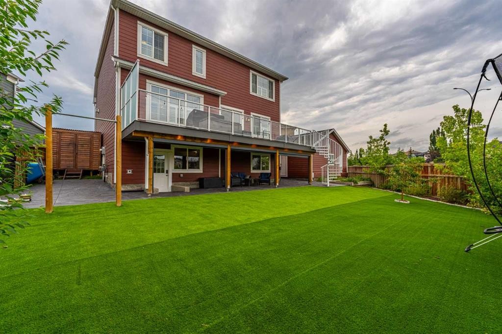 46 Yorkstone Way Sw, Calgary, AB - Outdoor With Balcony With Deck Patio Veranda