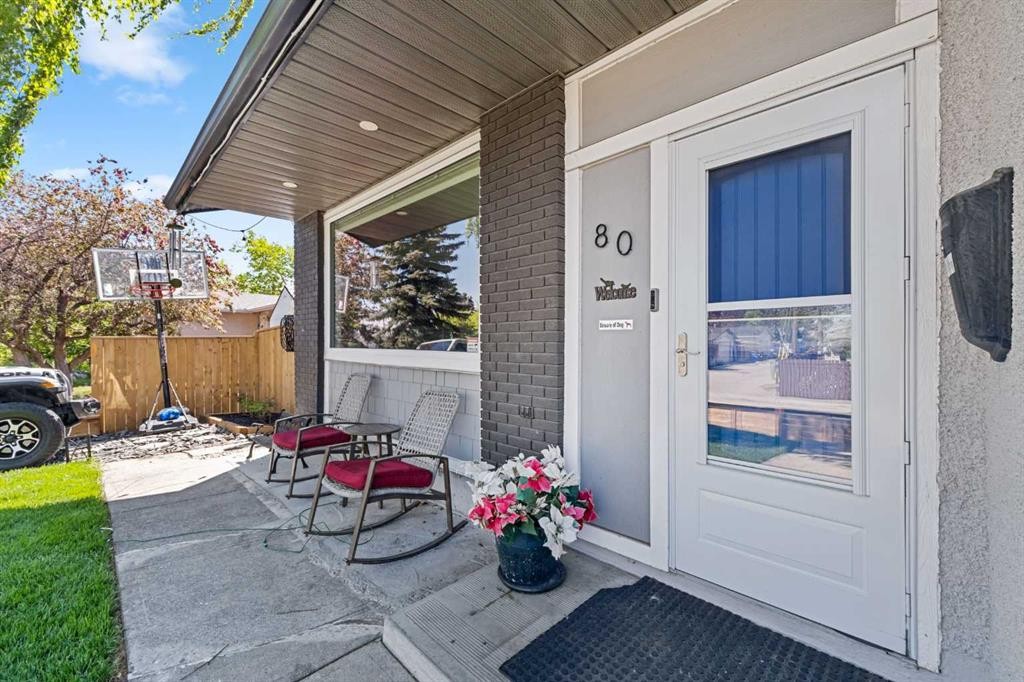 80 Allandale Close Se, Calgary, AB - Outdoor With Deck Patio Veranda