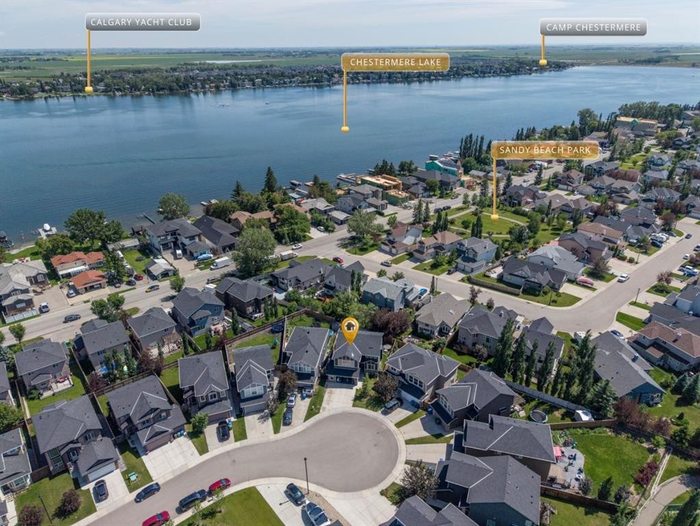 172 Mcivor Terrace, Chestermere, AB - Outdoor With Body Of Water With View