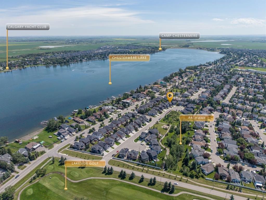 172 Mcivor Terrace, Chestermere, AB - Outdoor With Body Of Water With View