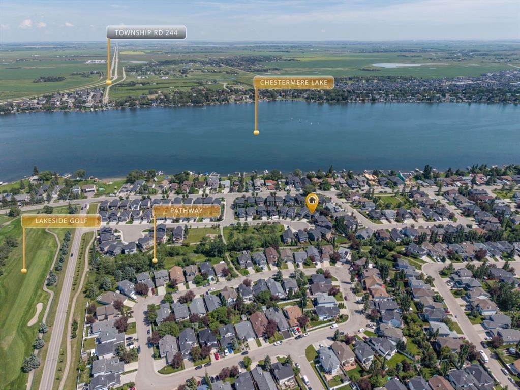 172 Mcivor Terrace, Chestermere, AB - Outdoor With Body Of Water With View