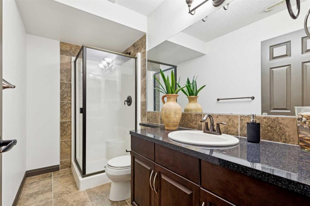 316 Prestwick Terrace Se, Calgary, AB - Indoor Photo Showing Bathroom