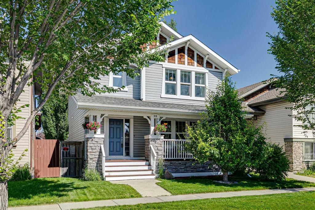 316 Prestwick Terrace Se, Calgary, AB - Outdoor With Deck Patio Veranda With Facade
