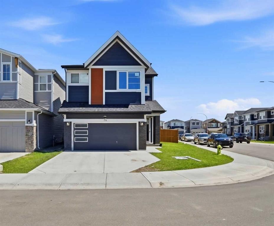 114 Corner Meadows Grove Ne, Calgary, AB - Outdoor With Facade