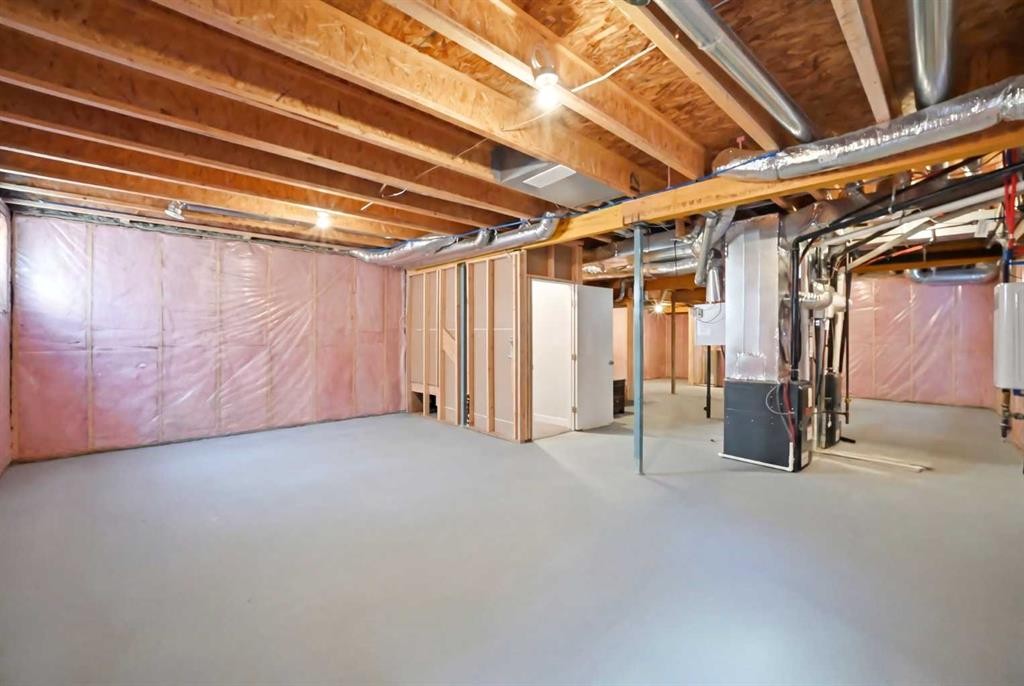 114 Corner Meadows Grove Ne, Calgary, AB - Indoor Photo Showing Basement