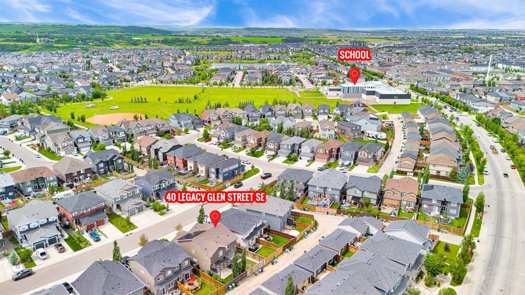 40 Legacy Glen Street Se, Calgary, AB - Outdoor With View