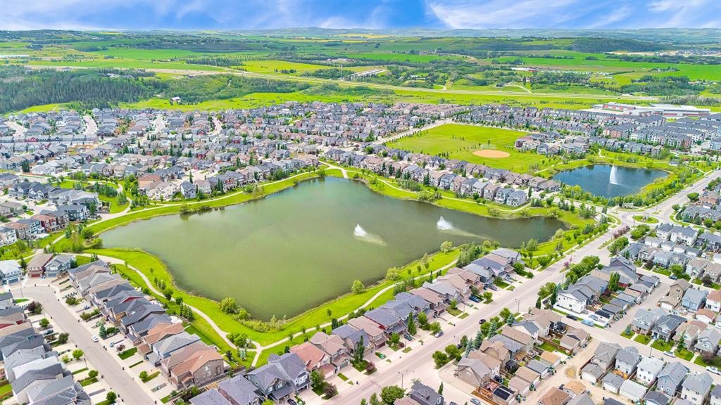 40 Legacy Glen Street Se, Calgary, AB - Outdoor With Body Of Water With View