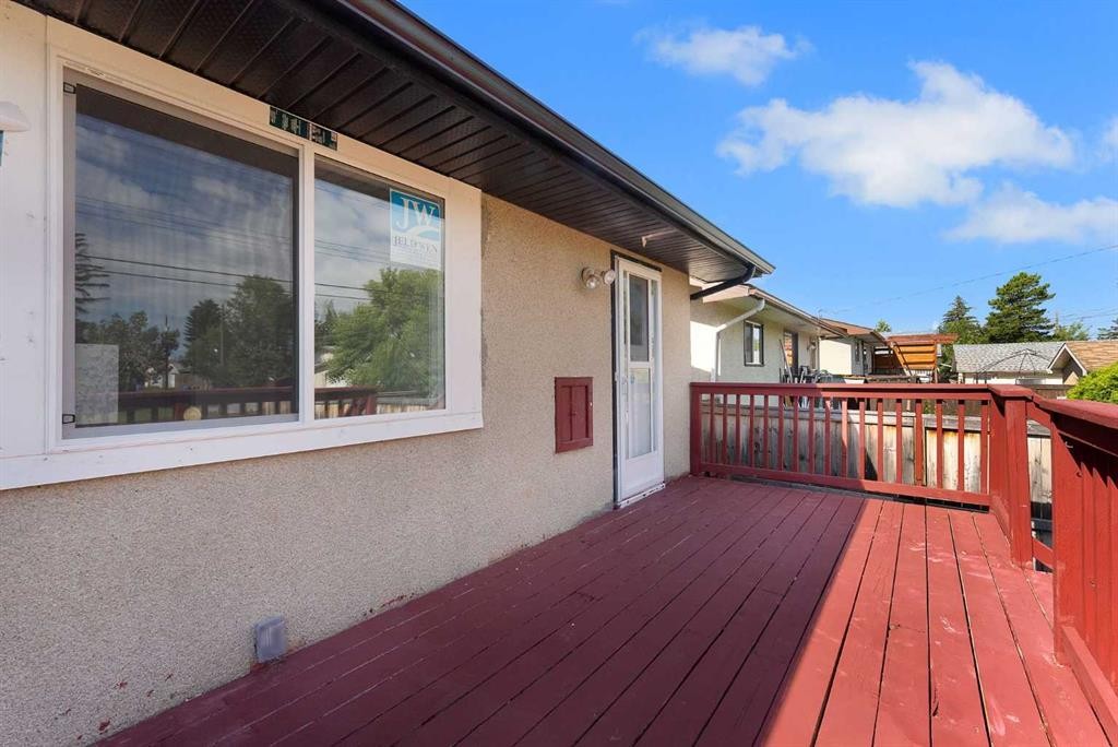 4108 13 Avenue Ne, Calgary, AB - Outdoor With Deck Patio Veranda With Exterior