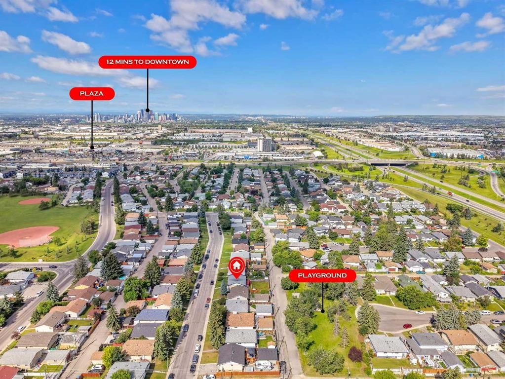 4108 13 Avenue Ne, Calgary, AB - Outdoor With View