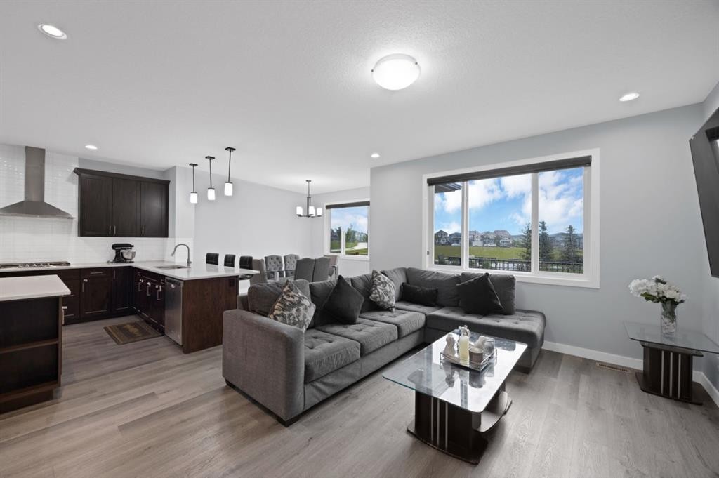 76 Red Embers Square Ne, Calgary, AB - Indoor Photo Showing Living Room